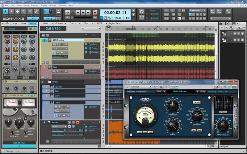 Painel principal do Sonar