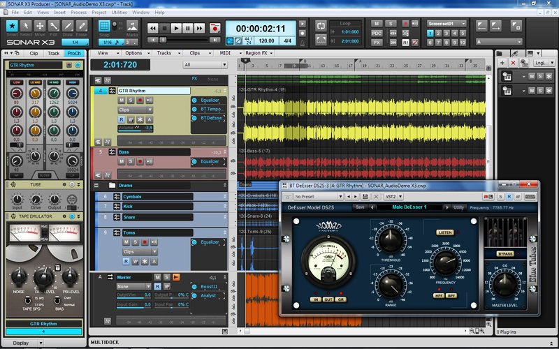 Painel principal do Sonar