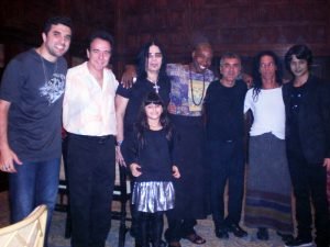 Davi, Luciano, Pepeu, Heman, Alex, Didi e Filipe - show no Copa Fest, 2012