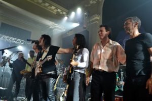 Luciano Alves e a banda do show Pepeu no Copa Fest