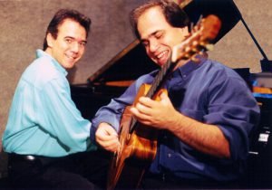 Luciano Alves e Nelson Faria, ensaio, RJ