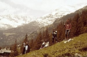 Luciano, Sergio, Rui e Paul - Mutantes 1977, norte da Itália