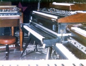 Setup de Luciano Alves no Festival de Montreux, 1985
